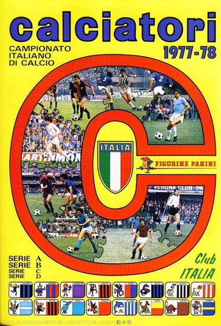 Liga Italiana 77'-78 (Panini, 1977): Álbum Digital (Categoría Normal)