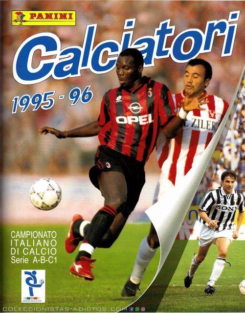 Liga Italiana 95'-96 (Panini, 1995): Álbum Digital (Categoría Normal)