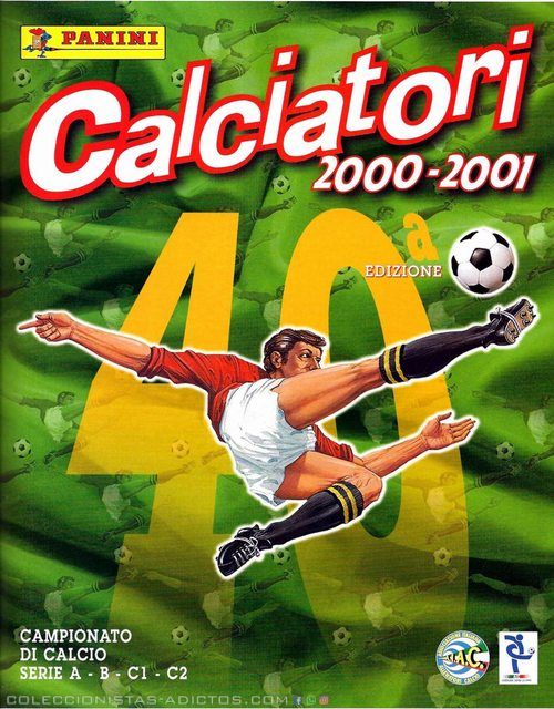 Liga Italiana 2000-01 (Panini, 2000): Álbum Digital (Categoría Normal)