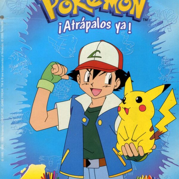 Pokémon Libros De Actividades (Salo, 1998): Nº01 (Categoría Premium)