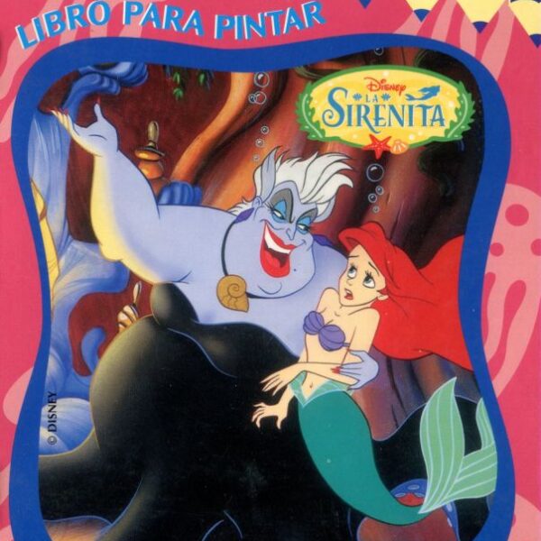 La Sirenita, Libro [Libro de Pintar] (Salo, 1998): Álbum Digital (Categoría Premium)