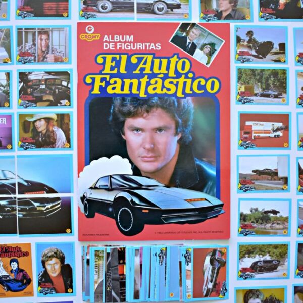 El Auto Fantástico: Álbum Completo A Pegar foto 1