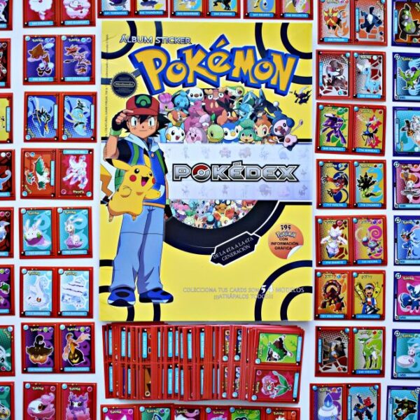 Pokémon Pokedex 2: Álbum Completo A Pegar foto 1