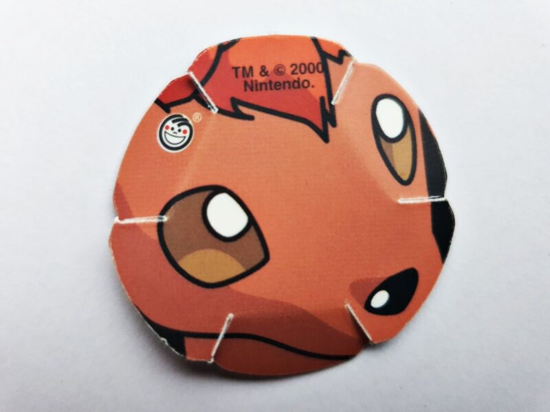 Pokémon 2-3D: Vulpix (Tazo) (Evercrisp, 1999) (Normal Estado)