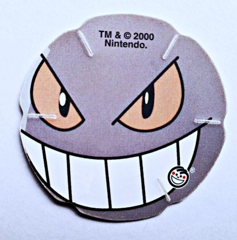 Pokémon 2-3D: Gengar (Tazo) (Evercrisp, 1999) (Excelente Estado)