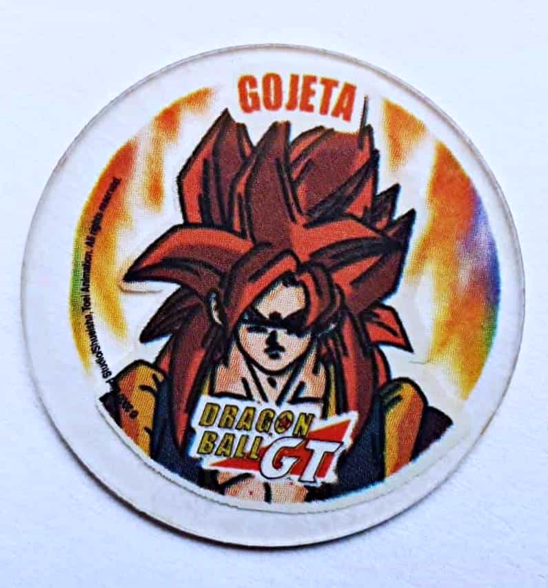 Dragon Ball GT (Salo, 2000): Gojeta (Tazo) (Excelente Estado)
