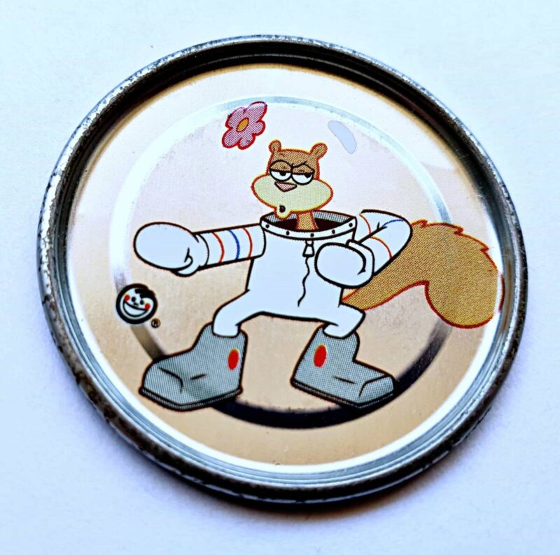 Bob Esponja (Evercrisp, 2003): Nº46 Tazo Metalix (Excelente Estado)