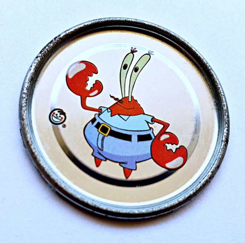 Bob Esponja (Evercrisp, 2003): Nº31 Tazo Metalix (Excelente Estado)