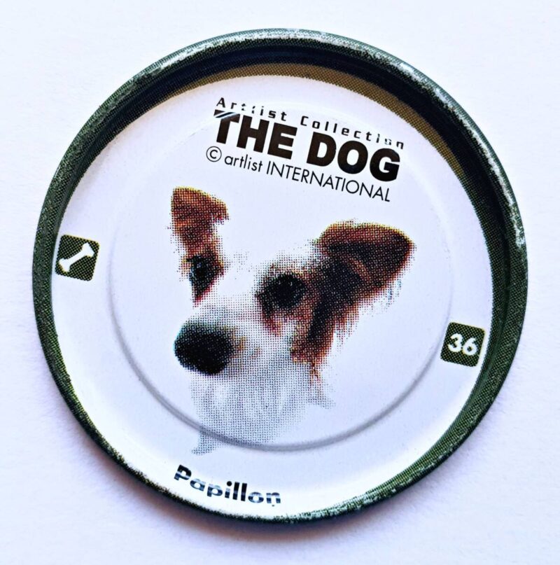 The Dog, Tazos Metalix: Nº36 (Tazo) (Evercrisp, 2005) (Excelente Estado)