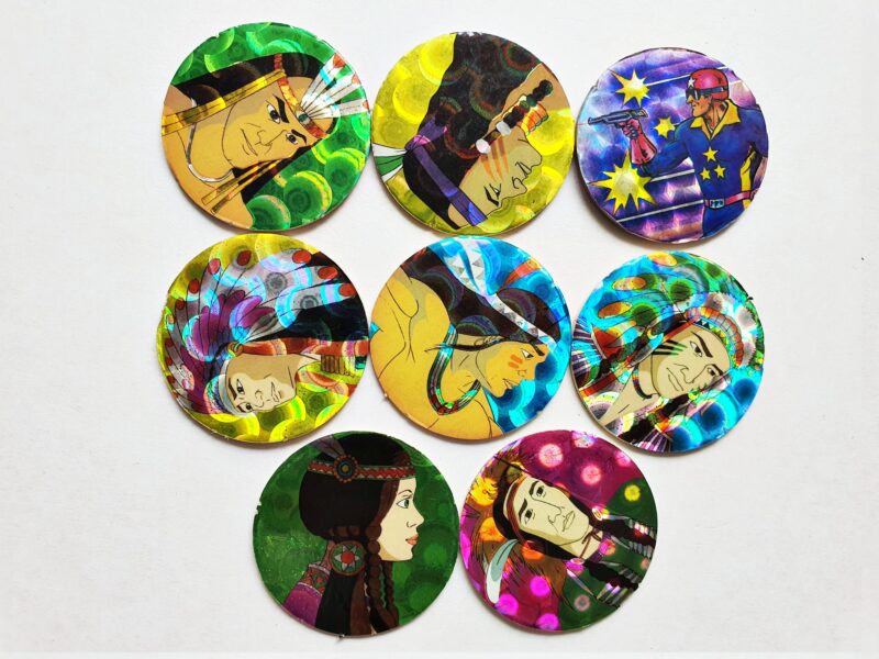 Tazos 90': Pack 09 Tazos Brillosos