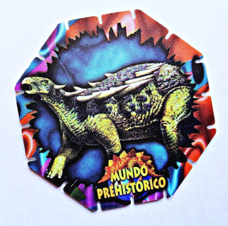 DinoTazos (Evercrisp, 1998): Nº08 (Tazo) (Excelente Estado)