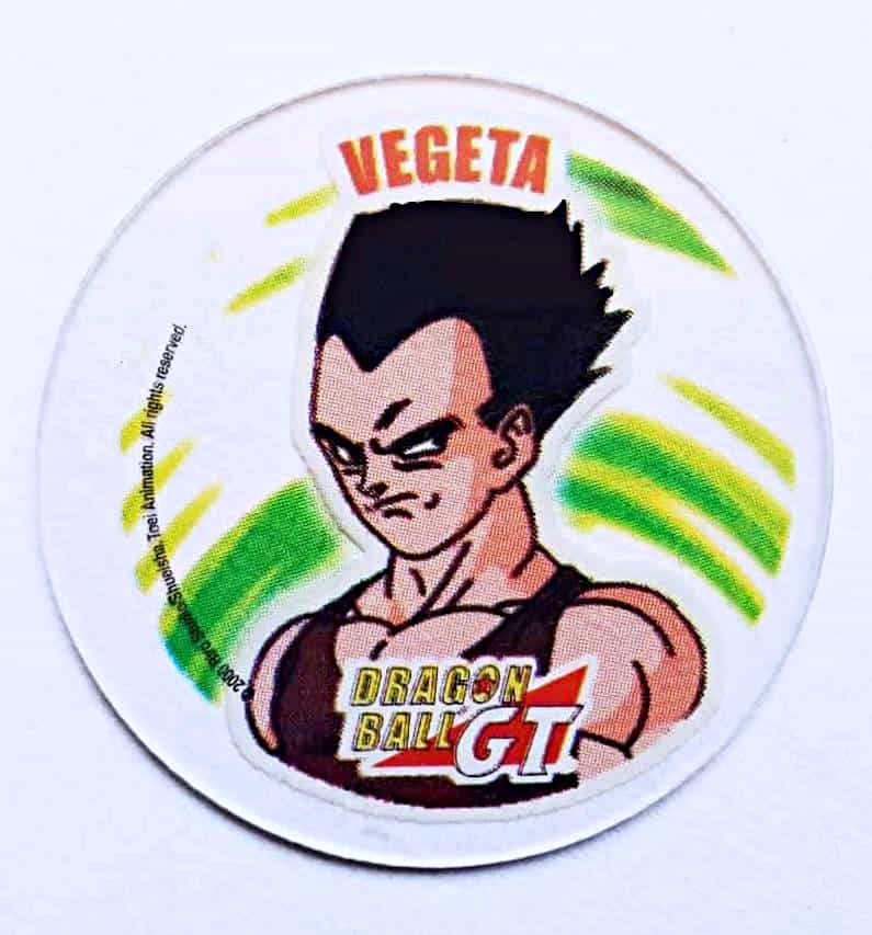 Dragon Ball GT (Salo, 2000): Vegeta (Tazo) (Excelente Estado)