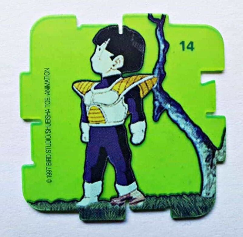 Dragon Ball Z Cubitazos: Nº14 (Tazo) (Evercrisp, 1999) (Excelente Estado)