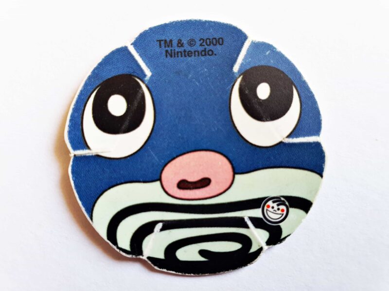 Pokémon 2-3D: Poliwag (Tazo) (Evercrisp, 1999) (Normal Estado)