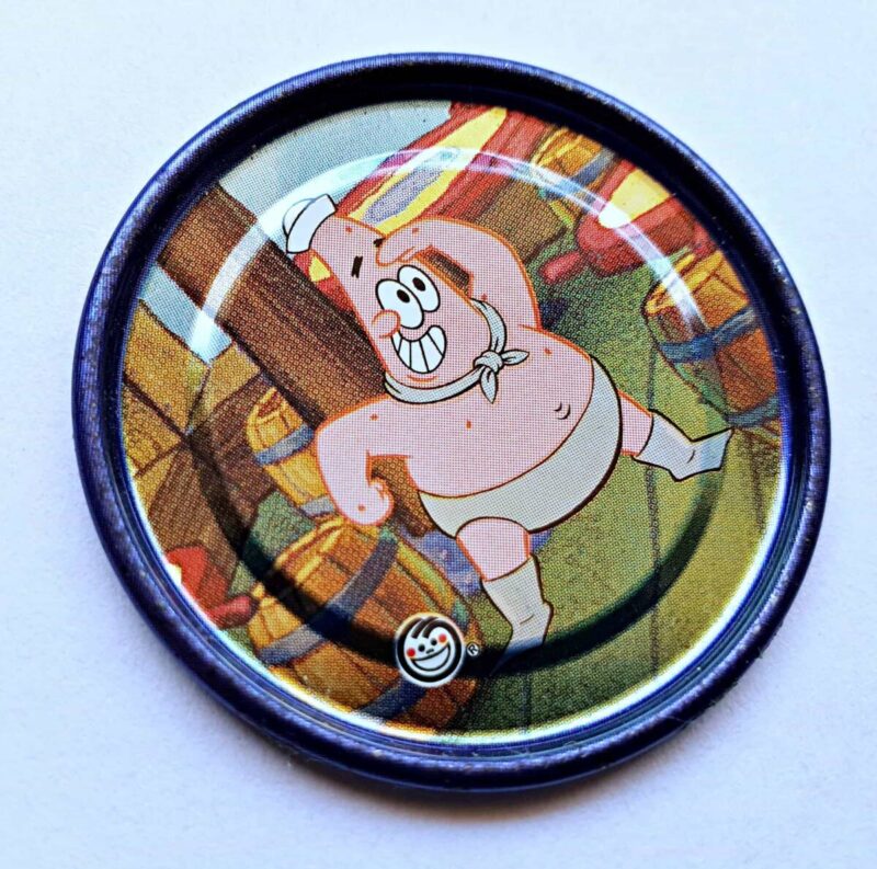 Bob Esponja (Evercrisp, 2003): Nº13 Tazo Metalix (Excelente Estado)