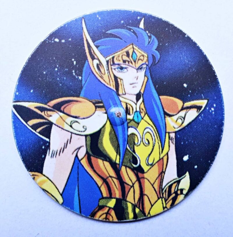 Caballeros Del Zodiaco (Evercrisp, 1995): Nº35 Acuario (Tazo) (Excelente Estado)