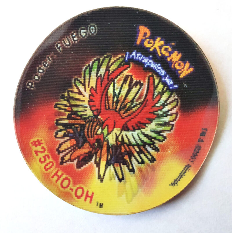 Pokémon Gold & Silver: Ho-Oh (Tazo) (Evercrisp, 1999) (Normal Estado)