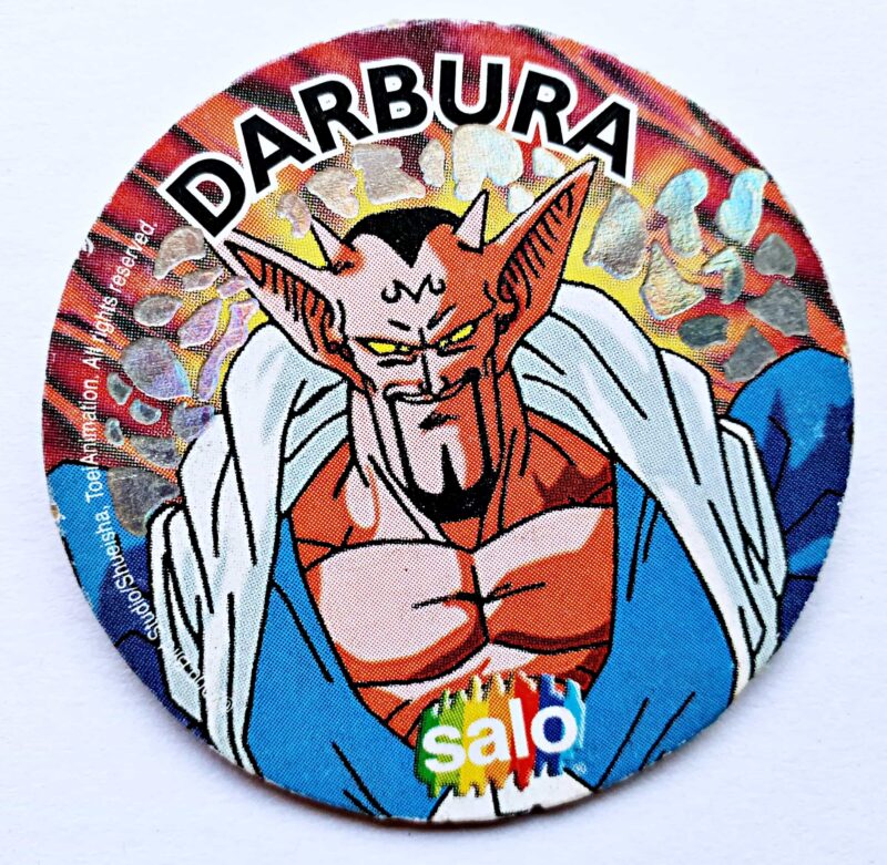 Dragon Ball Z6 (Salo, 2000): Nº03 Darbura Especial (Tazo) (Excelente Estado)