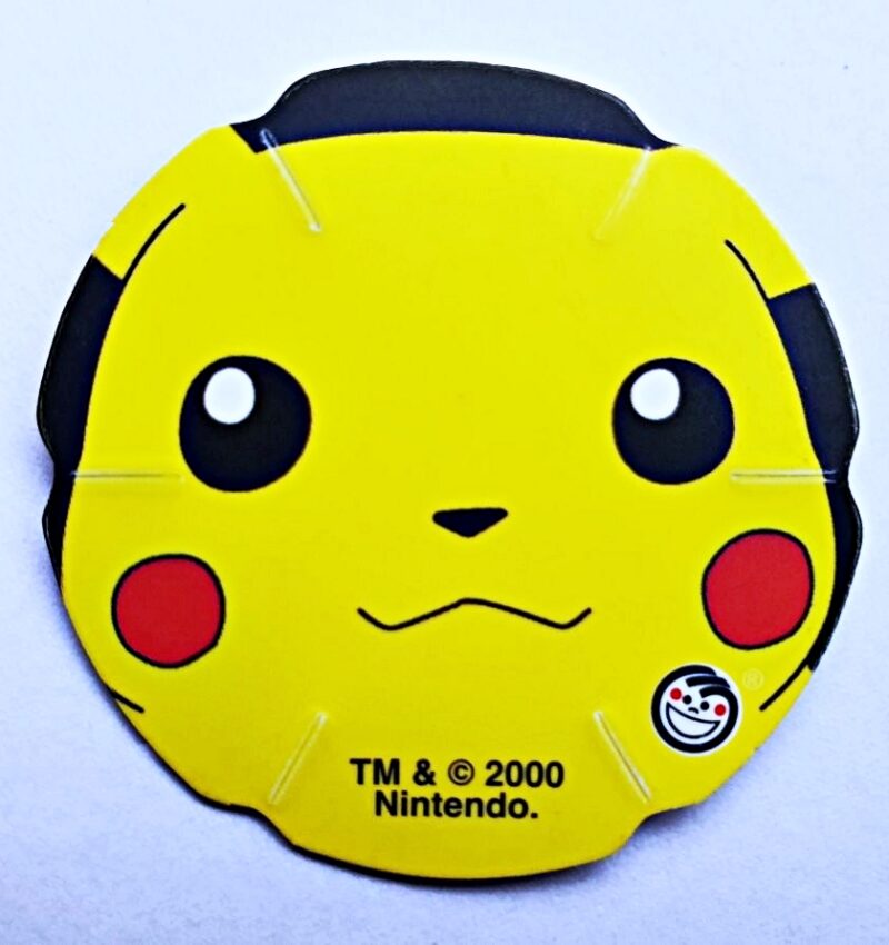 Pokémon 2-3D: Pikachu (Tazo) (Evercrisp, 1999) (Excelente Estado)