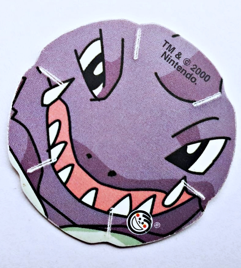 Pokémon 2-3D: Nidoking (Tazo) (Evercrisp, 1999) (Excelente Estado)