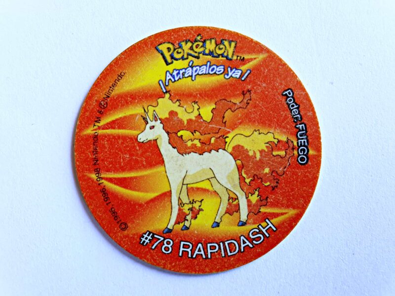 Pokémon 2 (Evercrisp, 1999): Nº78 (Tazo Rapidash) (Normal Estado)