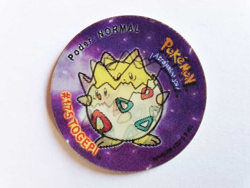 Pokémon Gold & Silver: Togepi (Tazo) (Evercrisp, 1999) (Normal Estado)