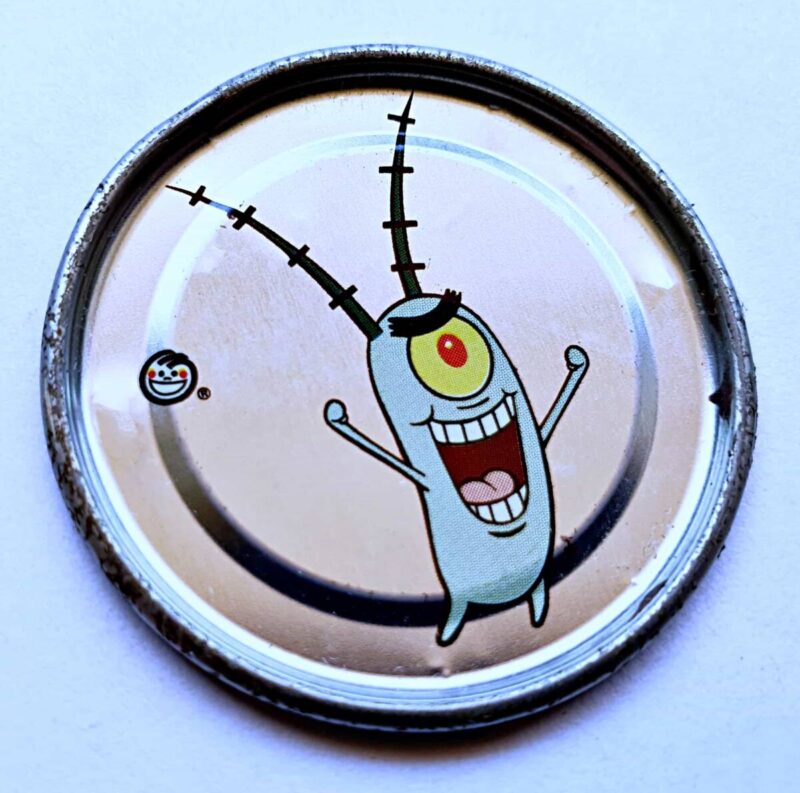 Bob Esponja (Evercrisp, 2003): Nº34 Tazo Metalix (Excelente Estado)