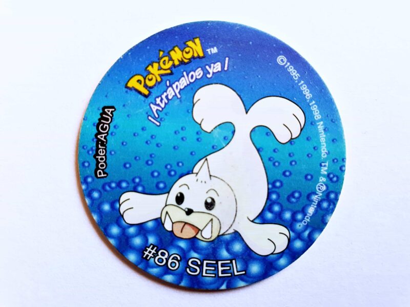 Pokémon 2 (Evercrisp, 1999): Nº86 (Tazo Seel) (Excelente Estado)