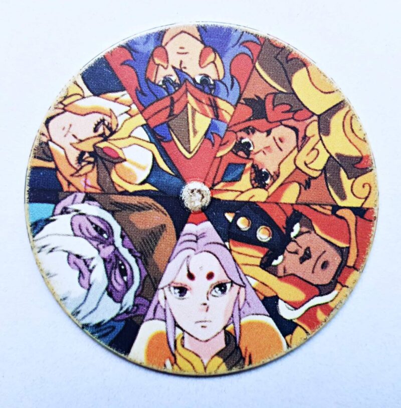 Caballeros Del Zodiaco (Evercrisp, 1995): Nº12 Caballeros del Zodiaco (Tazo) (Excelente Estado)