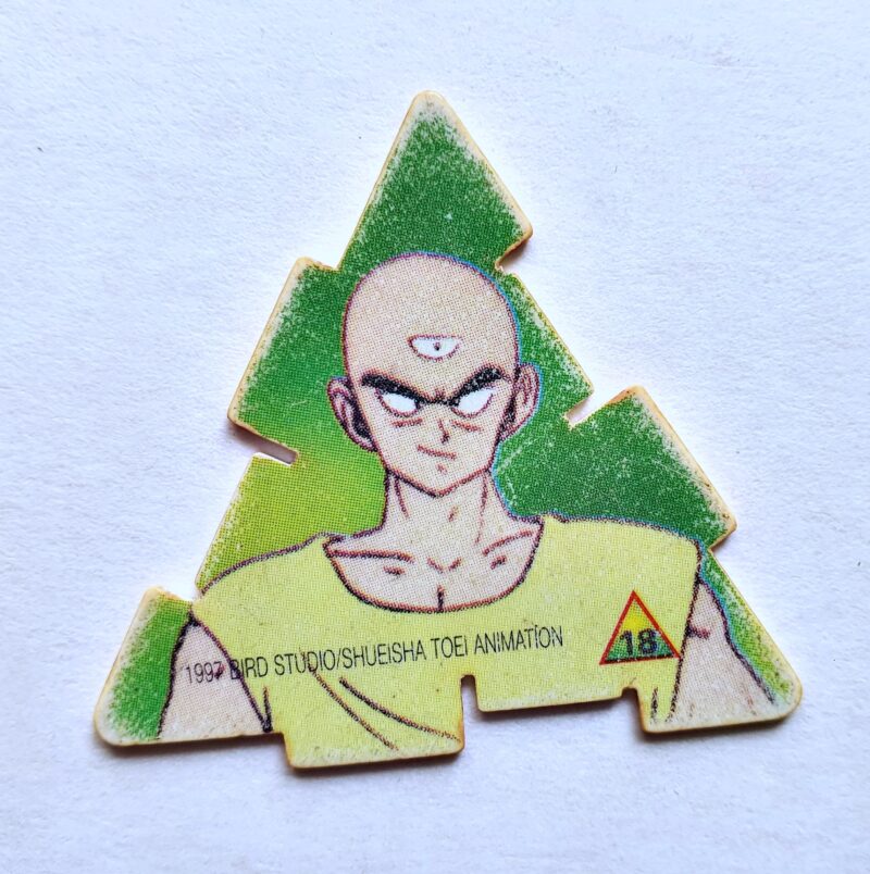 Dragon Ball Z Cubitazos: Nº18 (Tazo) (Evercrisp, 1999) (Excelente Estado)