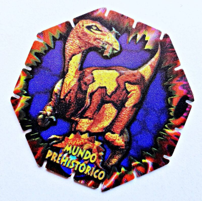 DinoTazos (Evercrisp, 1998): Nº12 (Tazo) (Excelente Estado)