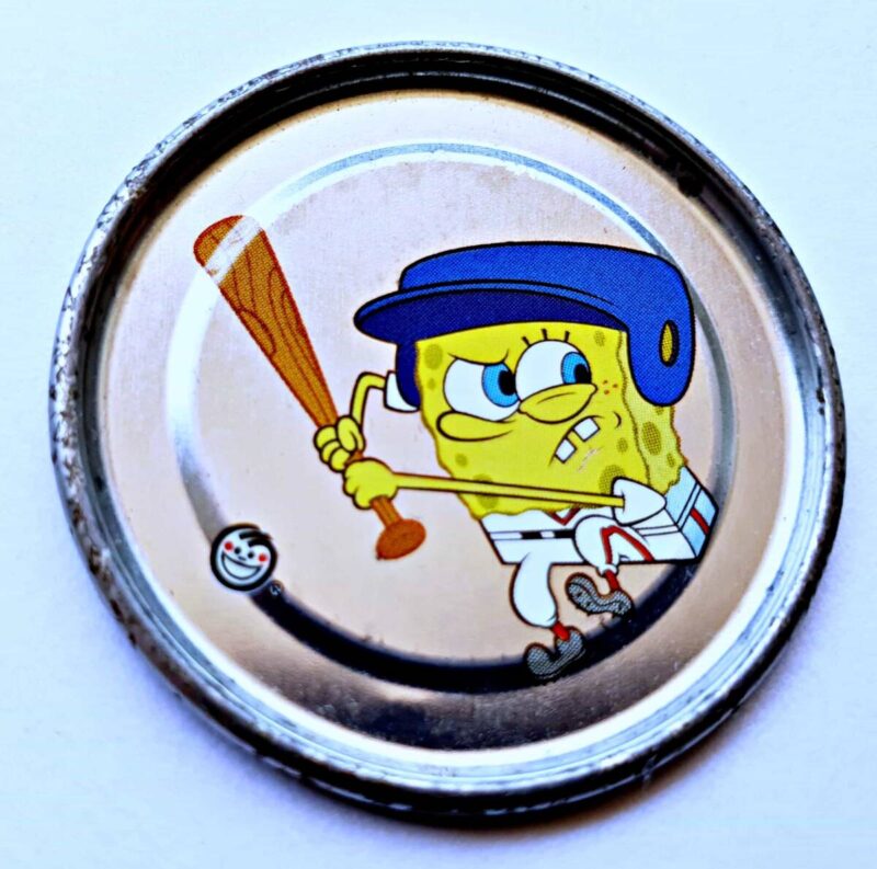 Bob Esponja (Evercrisp, 2003): Nº39 Tazo Metalix (Excelente Estado)