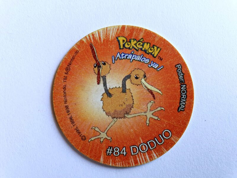 Pokémon 2 (Evercrisp, 1999): Nº84 (Tazo Doduo) (Normal Estado)