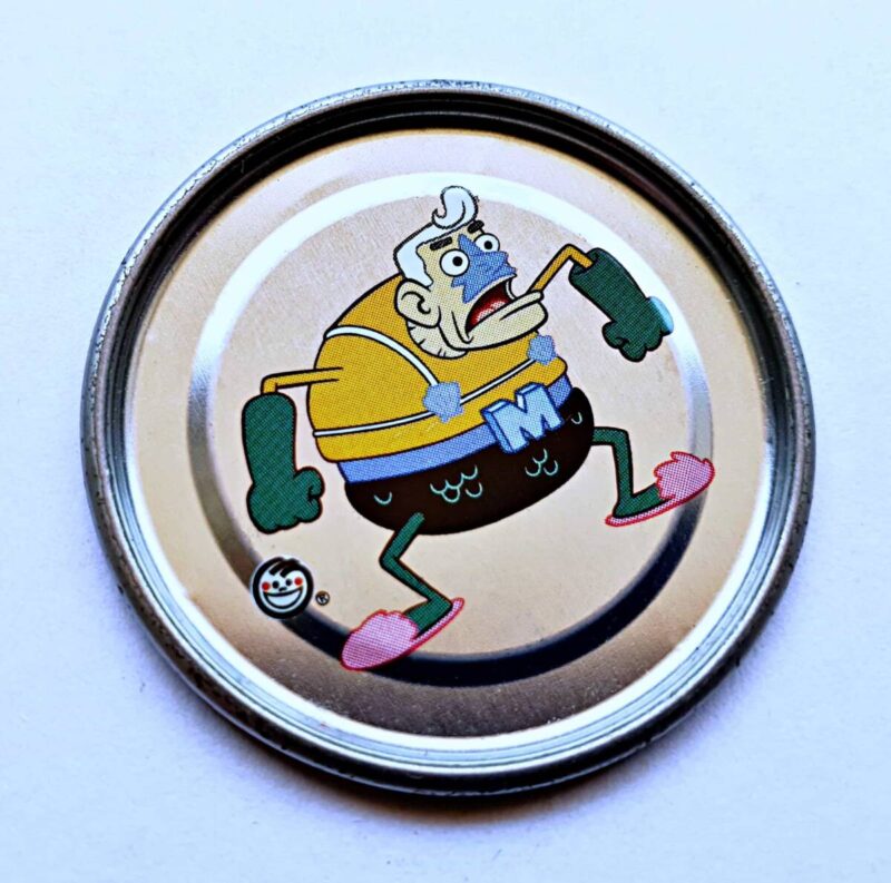 Bob Esponja (Evercrisp, 2003): Nº35 Tazo Metalix (Excelente Estado)