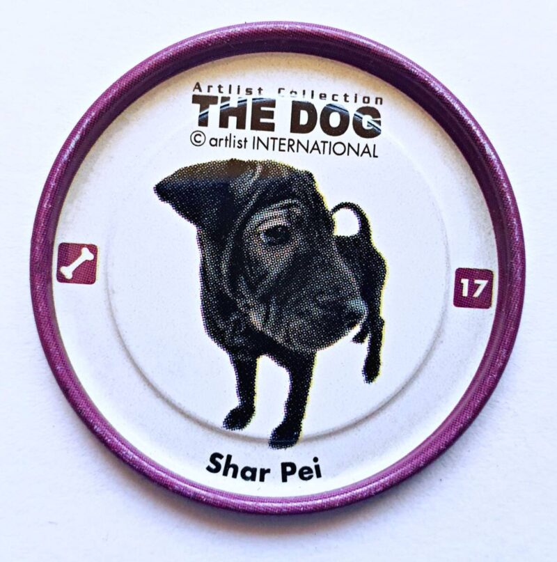 The Dog, Tazos Metalix: Nº17 (Tazo) (Evercrisp, 2005) (Excelente Estado)
