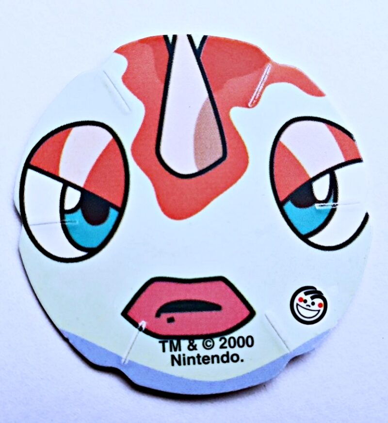 Pokémon 2-3D: Goldeen (Tazo) (Evercrisp, 1999) (Excelente Estado)