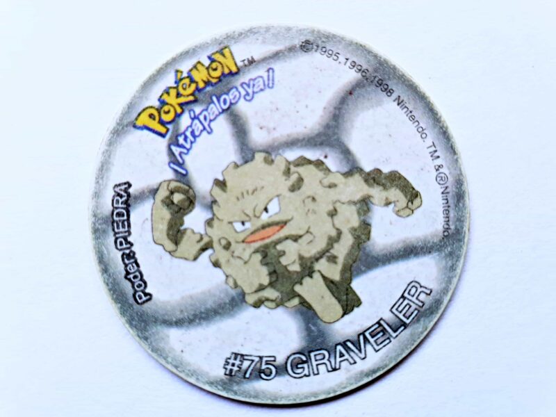 Pokémon 2 (Evercrisp, 1999): Nº75 (Tazo Graveler) (Normal Estado)