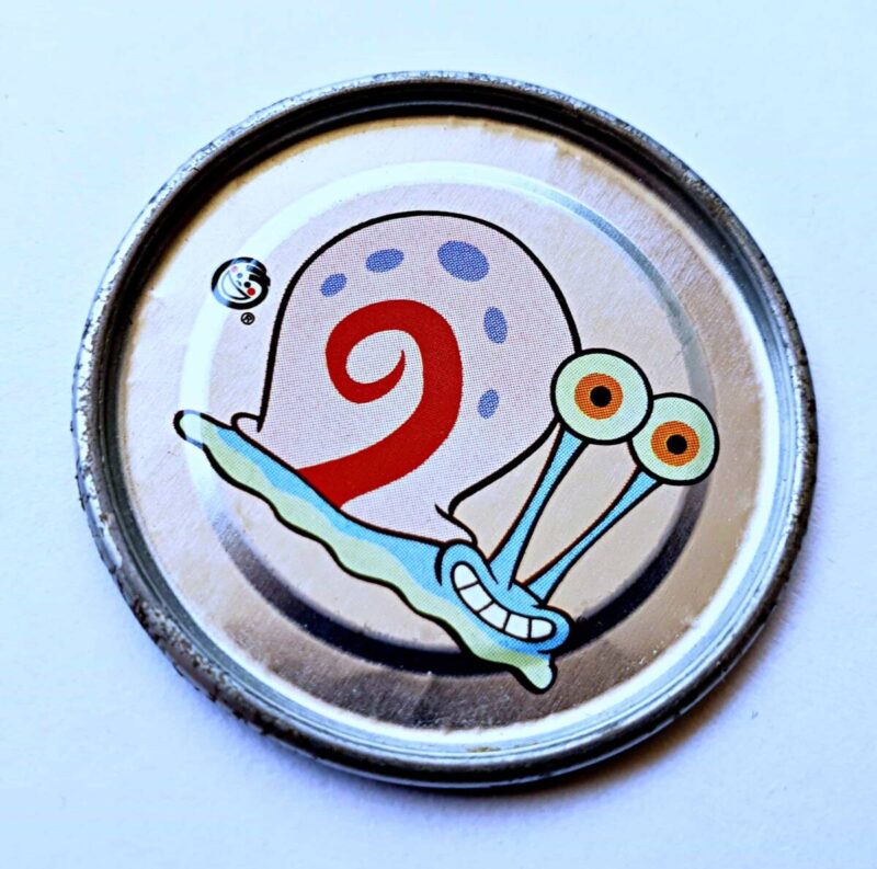 Bob Esponja (Evercrisp, 2003): Nº32 Tazo Metalix (Excelente Estado)