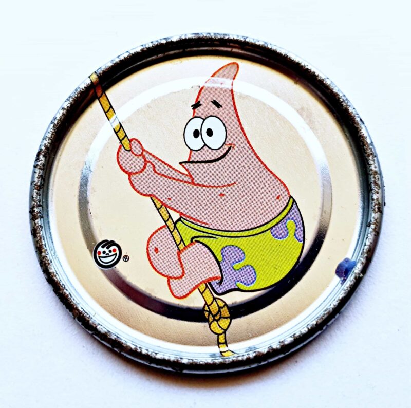 Bob Esponja (Evercrisp, 2003): Nº49 Tazo Metalix (Excelente Estado)