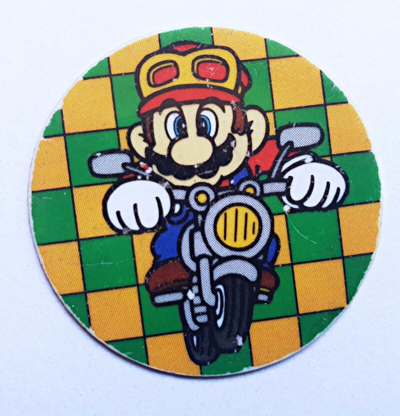 Mario Bros (Barcel, 1995): Maxi Nº13 (Tazo) (Excelente Estado)