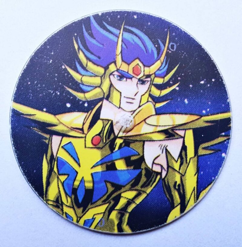 Caballeros Del Zodiaco (Evercrisp, 1995): Nº28 Cancer (Tazo) (Excelente Estado)