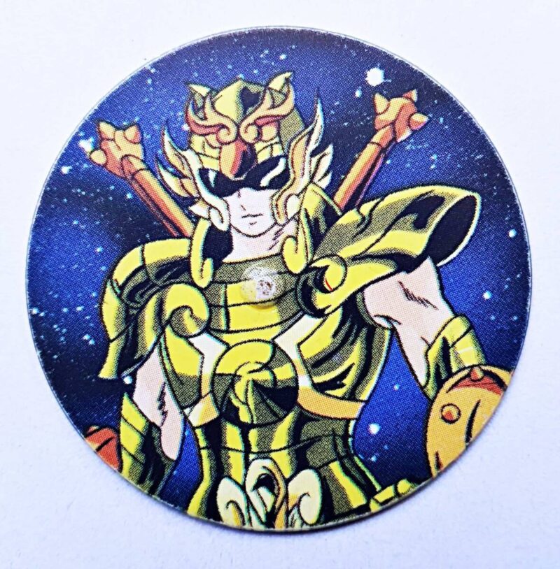 Caballeros Del Zodiaco (Evercrisp, 1995): Nº31 Libra (Tazo) (Excelente Estado)