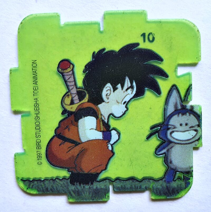 Dragon Ball Z Cubitazos: Nº10 (Tazo) (Evercrisp, 1999) (Excelente Estado)