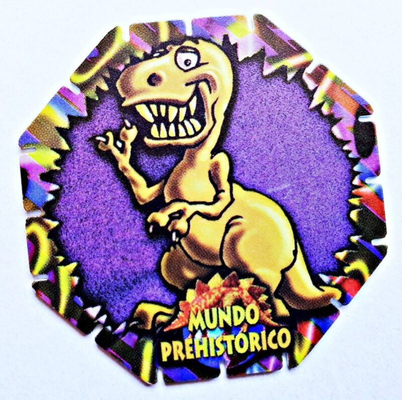 DinoTazos (Evercrisp, 1998): Nº27 (Tazo) (Excelente Estado)