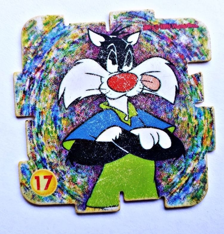 Looney Tunes (Evercrisp, 1995): Nº17 (Tazo) (Normal Estado)