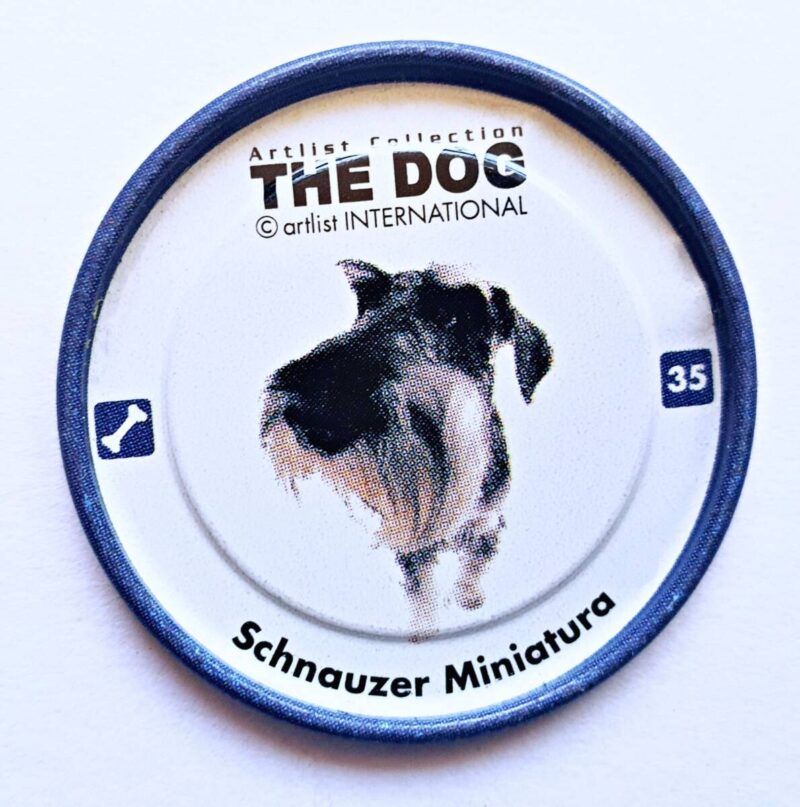 The Dog, Tazos Metalix: Nº35 (Tazo) (Evercrisp, 2005) (Excelente Estado)