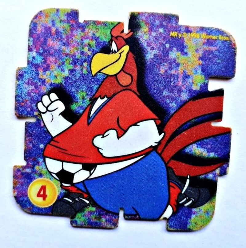 Looney Tunes (Evercrisp, 1995): Nº04 (Tazo) (Excelente Estado)