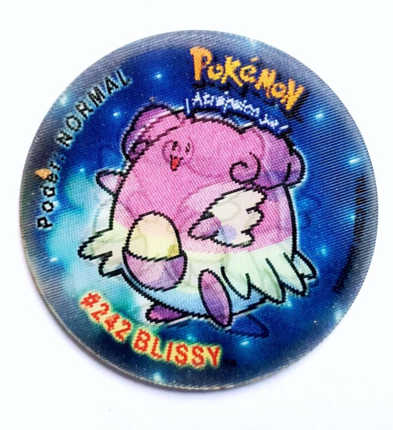 Pokémon Gold & Silver: Blissy (Tazo) (Evercrisp, 1999) (Excelente Estado)