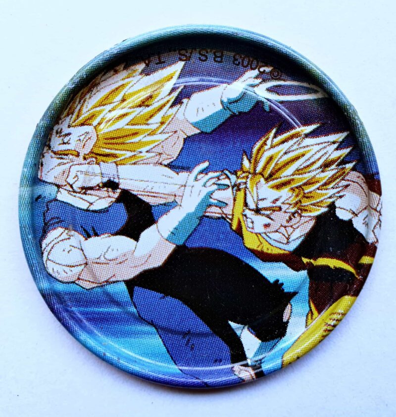 Dragon Ball Z Metalix: Nº48 (Tazo) (Evercrisp, 2003) (Excelente Estado)