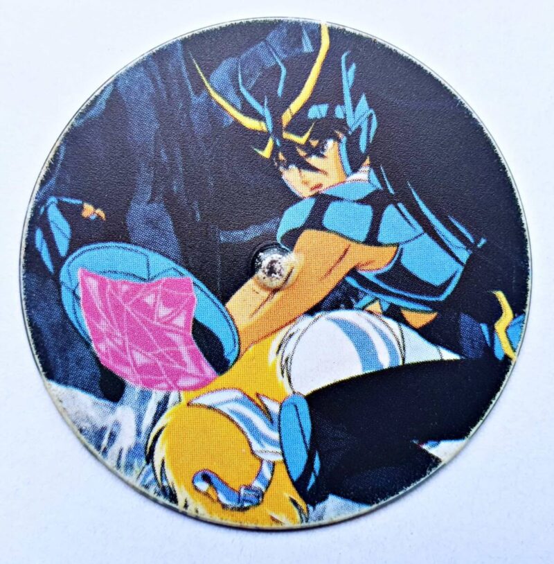 Caballeros Del Zodiaco (Evercrisp, 1995): Nº17 Dragon y Cisne (Tazo) (Excelente Estado)